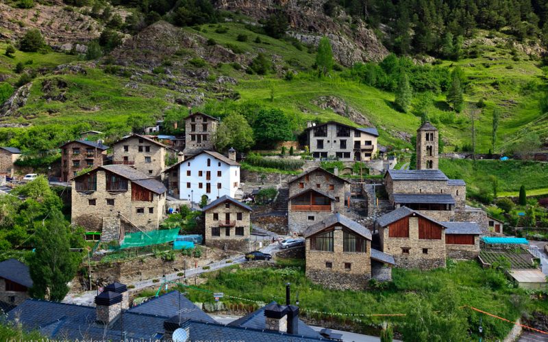 Village of Pal, La Massana, Vall Nord, Andorra, Pyrenees