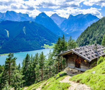 achensee lake in austria - pertisau