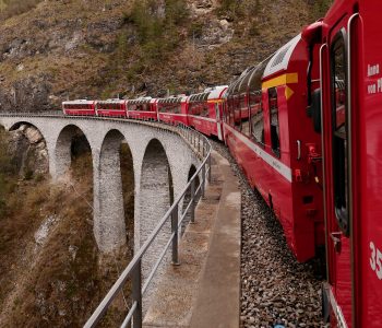 Trains suisses été